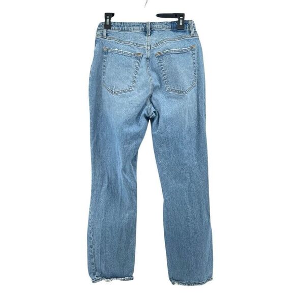 Abercrombie & Fitch 90s Straight High Rise Curve Love Jeans Size 28 Button Fly - Picture 8 of 16